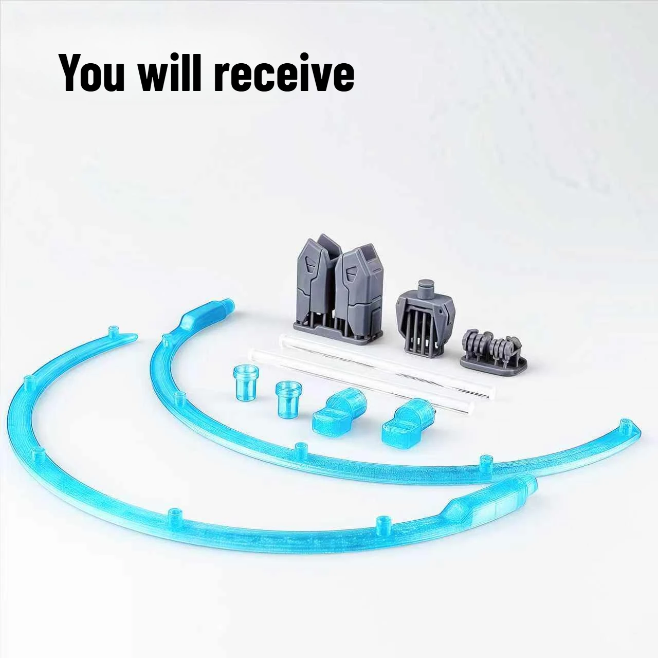 HGCE 1/144 레전드 허리/다리 확장 및 포즈 가능 손과 헤일로 부품용 ANUBIS 3D 프린팅 변환 키트 취미용 액세서리