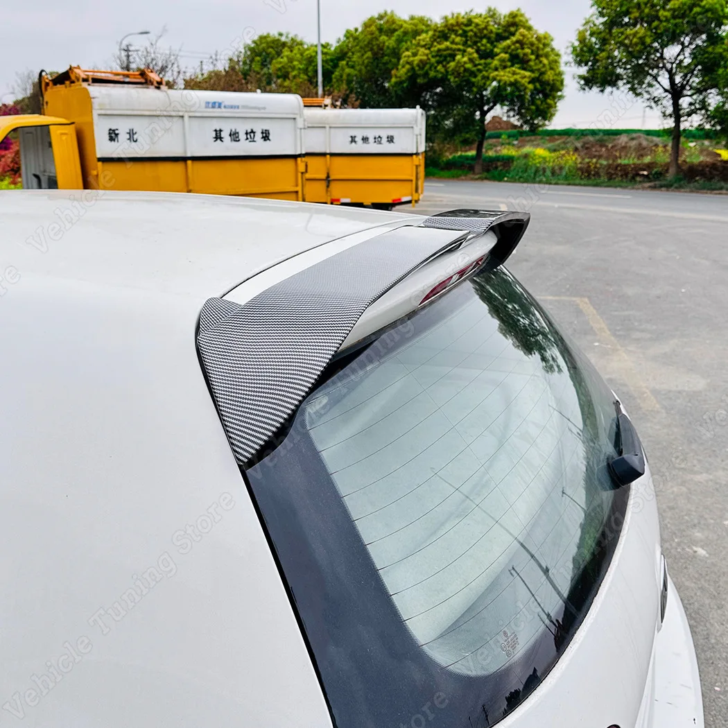 글로스 블랙 자동차 리어 루프 스포일러 윈도우 트렁크 윙 오팅거 스타일, VW 골프 6 MK6 TSI TDI MPI 표준 해치백 2008-2013