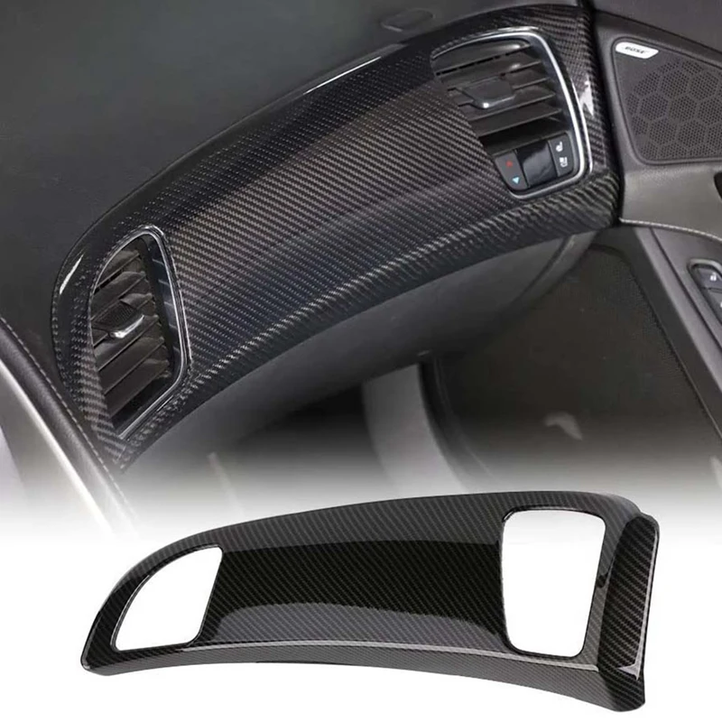 

AU04 -Dry Carbon Fiber Dashboard Panel Cover Trim Decor For Chevrolet Corvette C7 2014-2019 Accessories