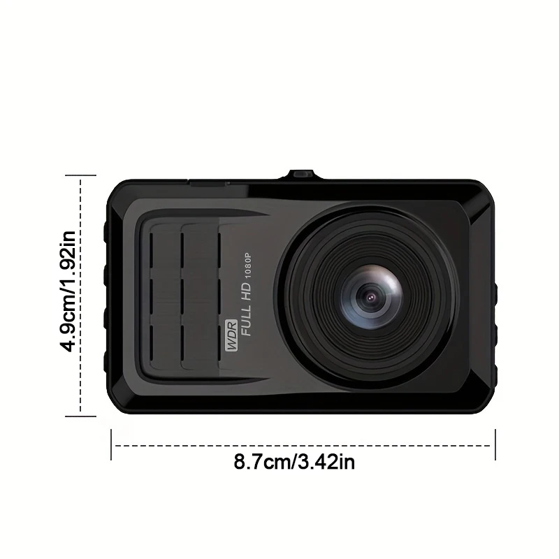 Dash Cam 1080P Full HD Drive Loop Video Recorder Car DVR Parking Monitor Vehicle Black Box Auto Dashcam Night Vision Registrator