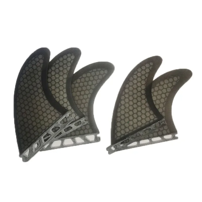 BiLong FUT Five Fin Set Surfboard Fins for BiLong Futures Fin Box 3G7 2XS 5-pcs Glass Fiber