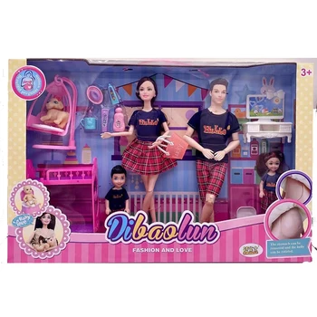 Pregnant Mom Doll Set 10