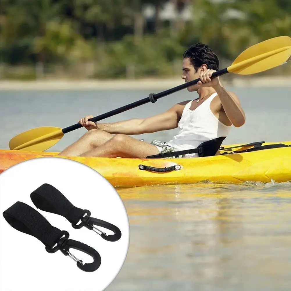 Doppia Confezione Kayak Paddle Magic Buckle Strap Clip Per Sup Paddle Board Paddle Gonfiabile Outdoor Rowing Surf Boat Buckle H3D0