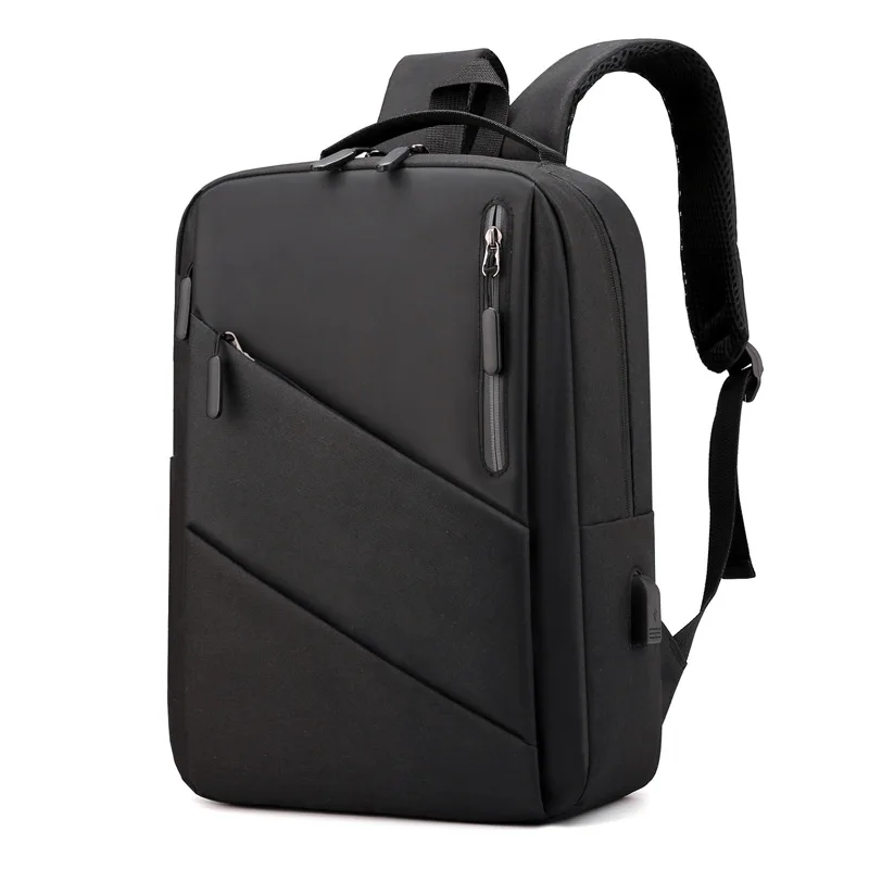 

Waterproof Business Backpack Men's Multifunction Men Stylish Backpack Reflective Design Black Backpacks Usb Charging Back Bag