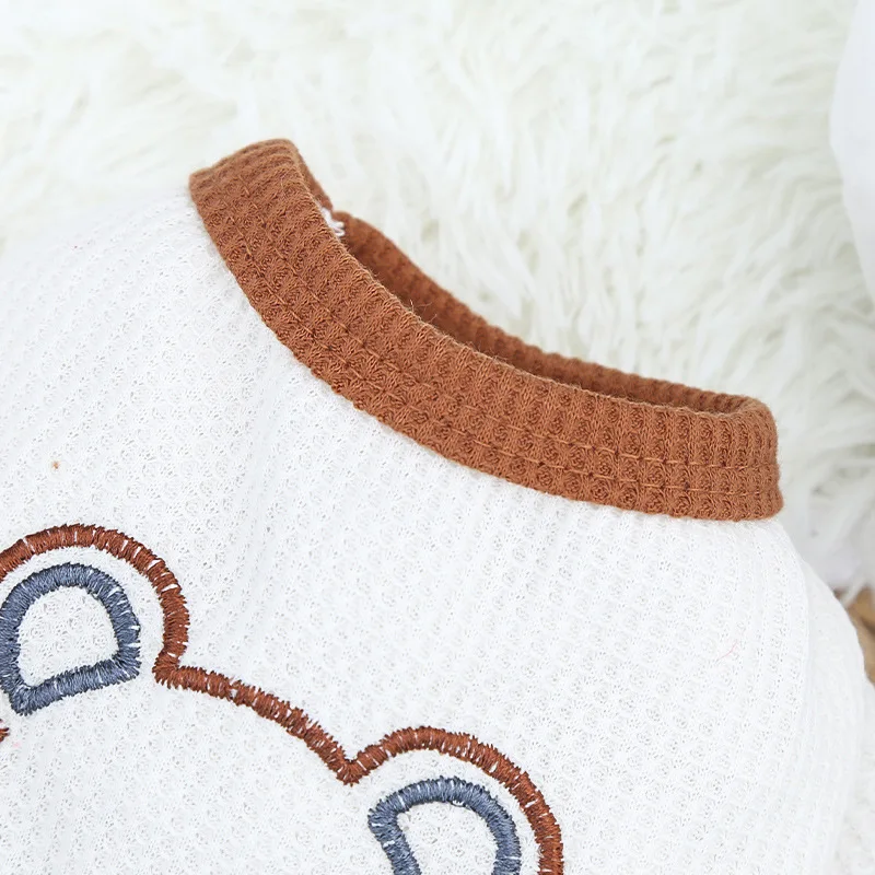 Puppy Spring And Summer Clothes Pet Couple Matching Clothing Dog Dress French Bulldog T-Shirt Cute Costume For Small Medium Dogs