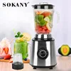Houselin 2 in 1 Blender and Food Processor Combo for Kitchen, Small Electric Food Chopper for fruits and spices,600W 3Speeds 3