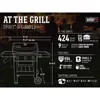 E-310 3-Burner Liquid Propane Grill, Black 3