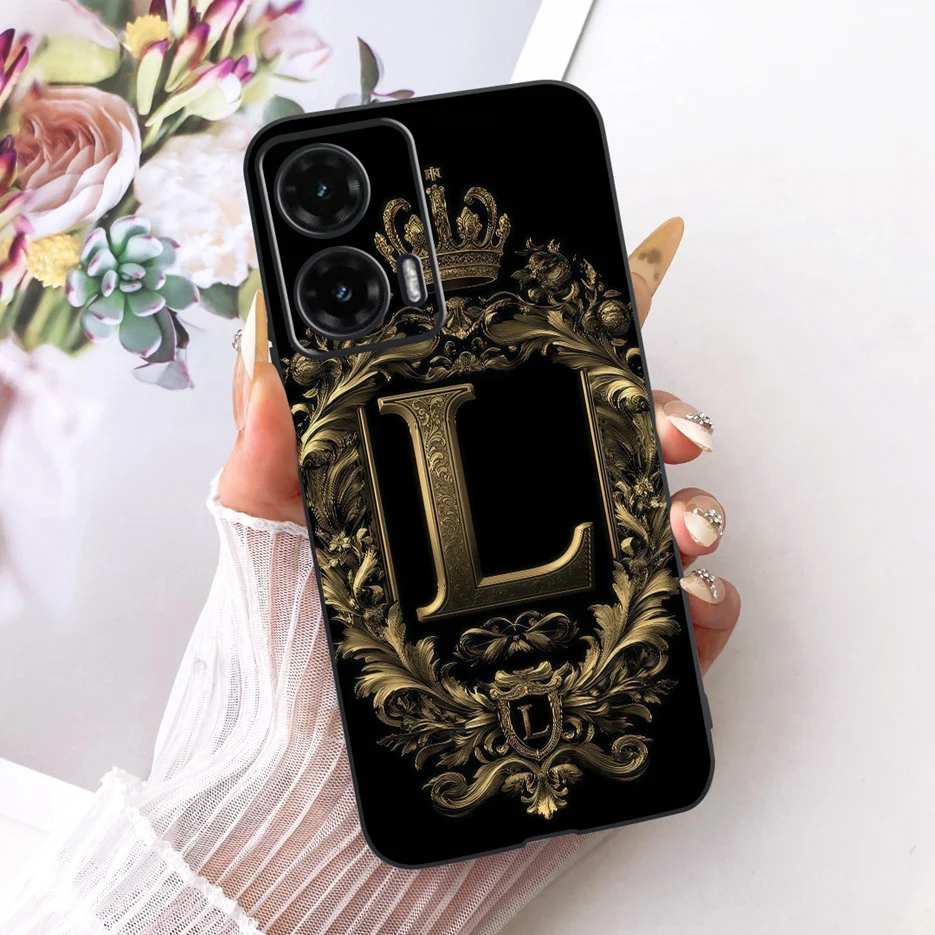 Cute Letters Soft TPU Phone Case
