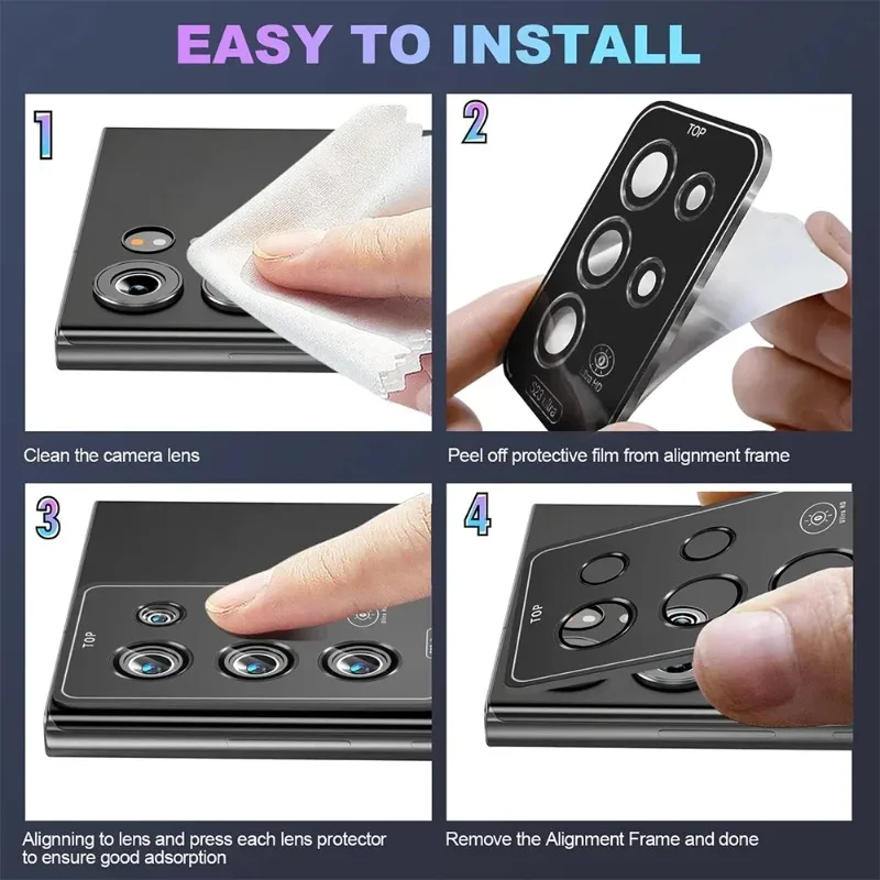 Premium Metal Lens Protector for Ultra Camera - Anti-Scratch Glass Cover