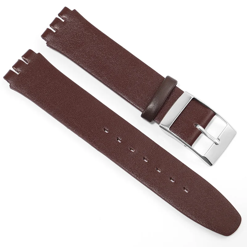 Elegant Genuine Leather Watch Strap - Soft Cowhide Band