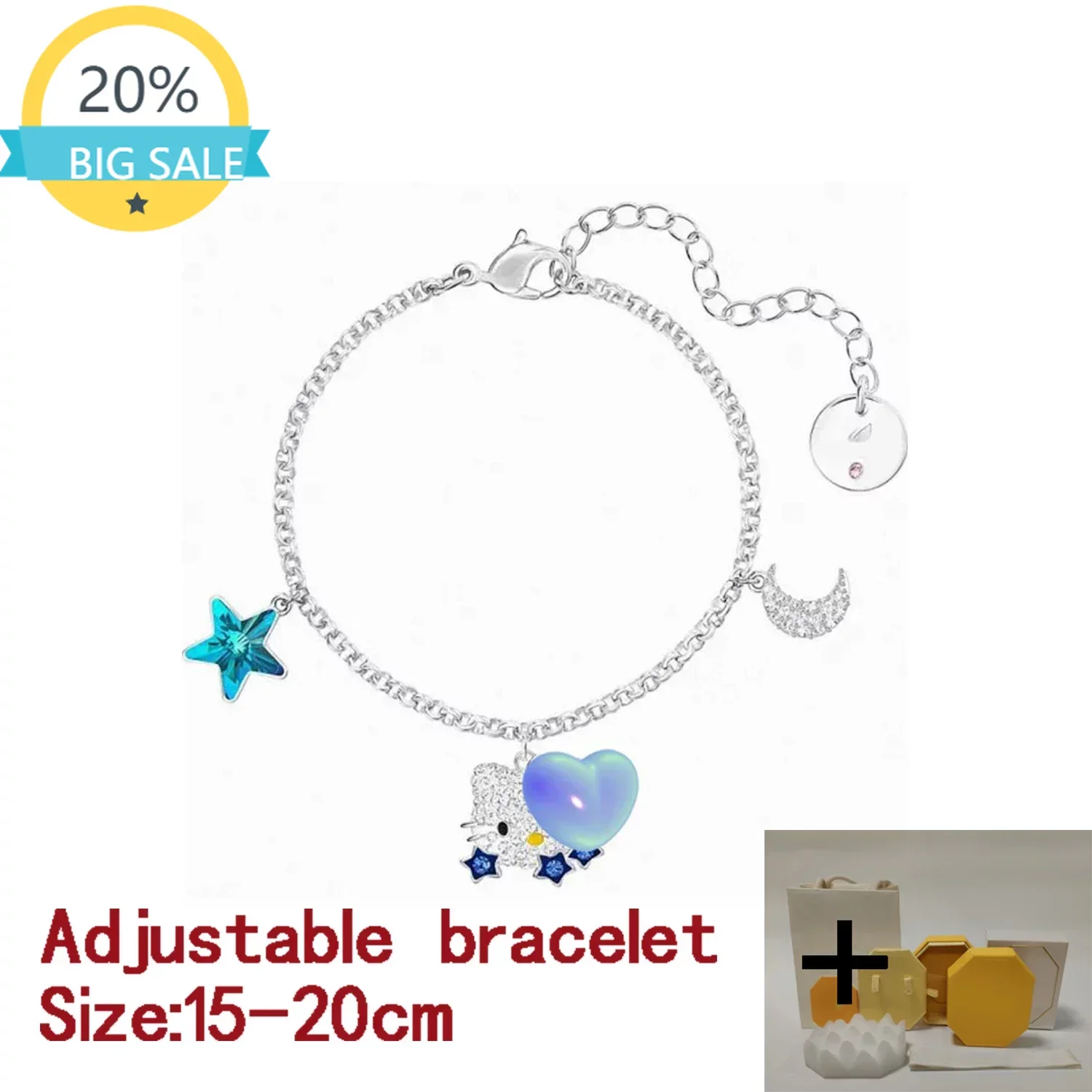 

Новинка 2024, браслет с кристаллами SWAlying-элегантный дизайн, идеально подойдет для свадебных торжеств и помолвок