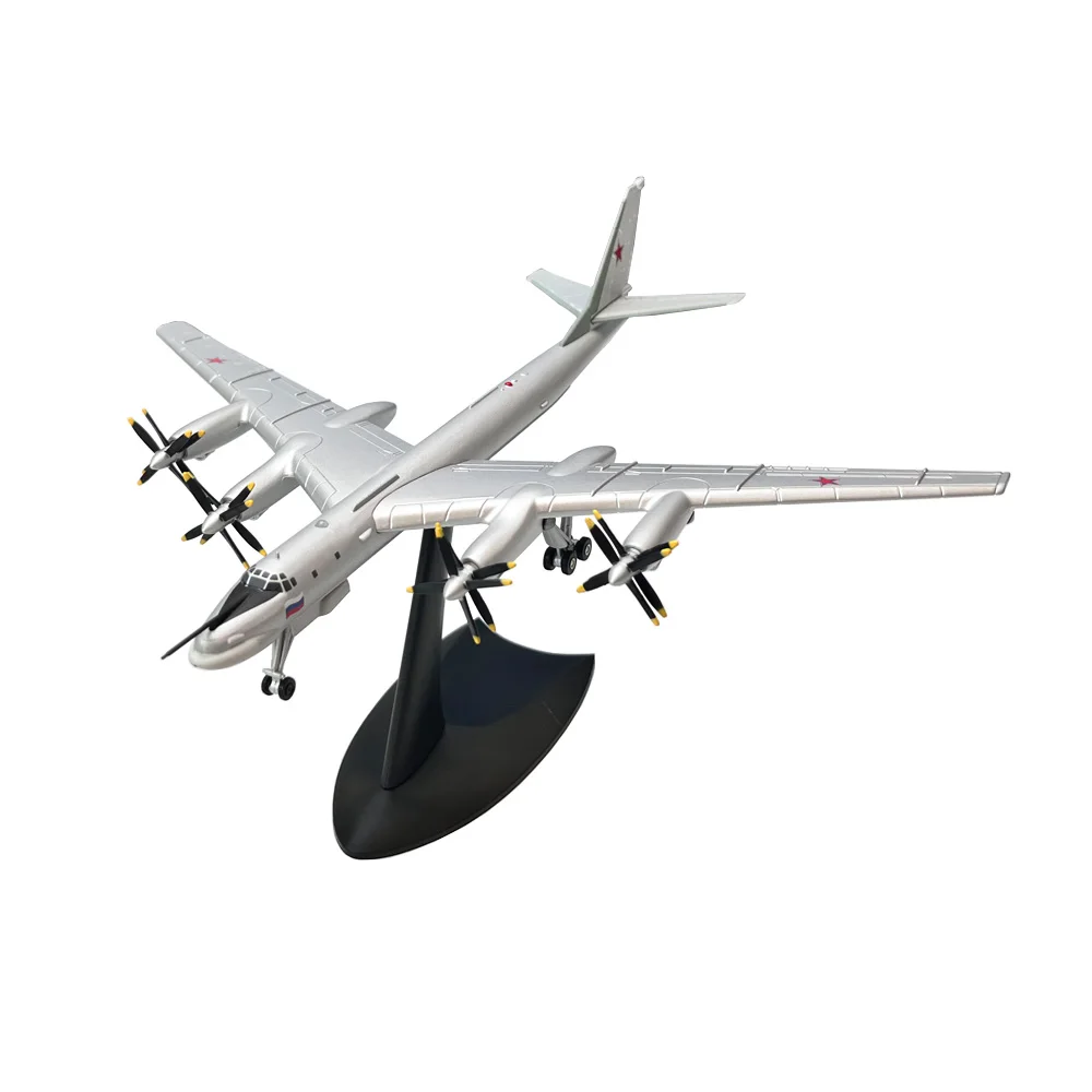 

1/200 Scale tupolev tu-95 TU95 Bear Type Strategic Bomber Diecast Metal Airplane Plane Aircraft Model Child Collection Gift Toy