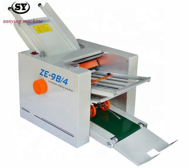 ZE-8B/4 Factory Supply A3 A4 Automatic Brochure Folder Paper