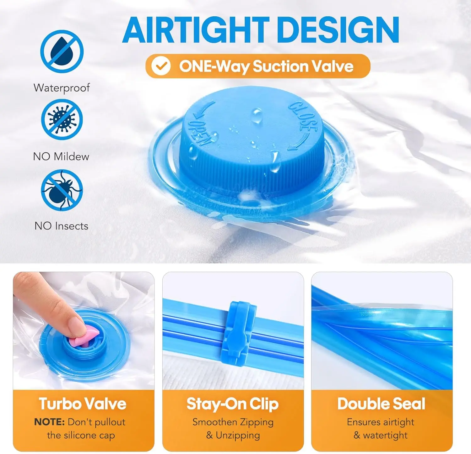 Travel Vacuum Storage Bags image 5