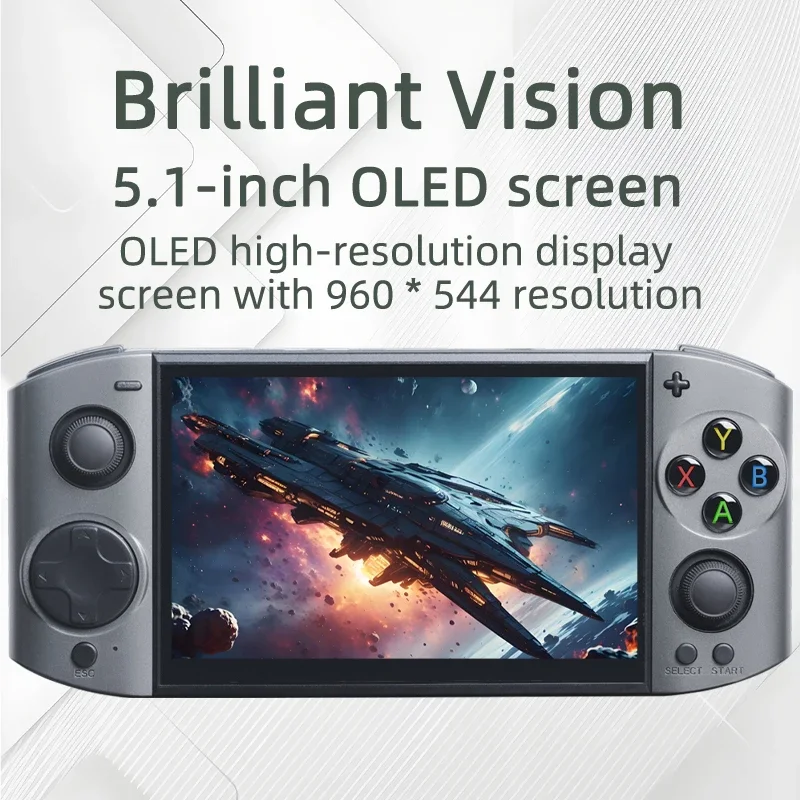 Linux5.1 OS 09 Ultra 5.1'' OLED HD display screen Retro For PSP