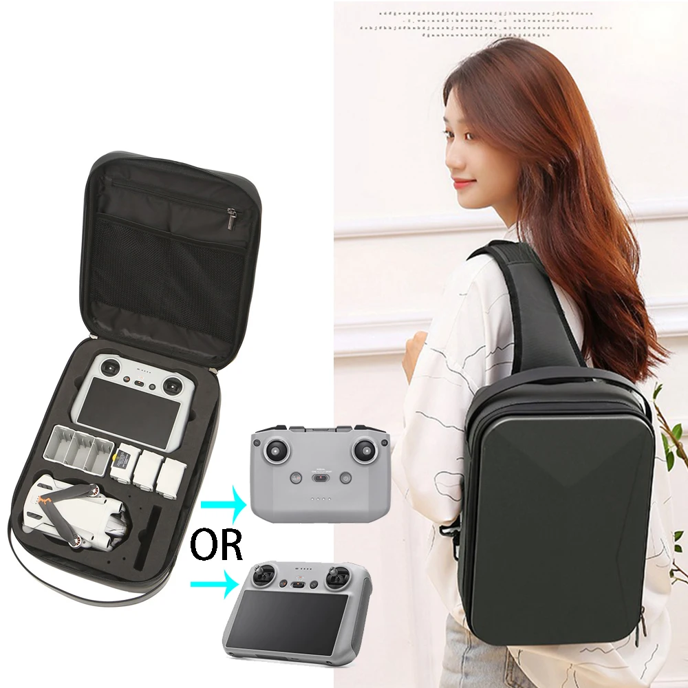 Shoulder Bag For DJI MINI 3 Pro Drone Hard Shell Diagonal Package Drone Bag Accessories with drone accessories drone storage bag
