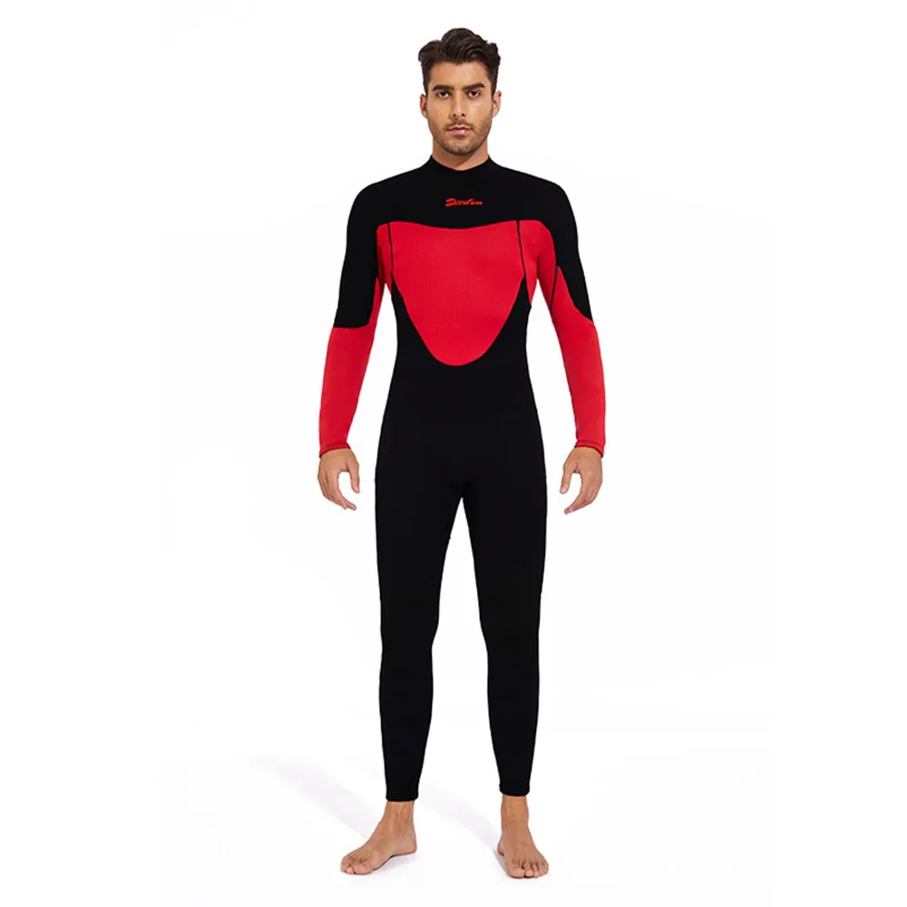 

2023 New Men's Diving Suit 3MM Neoprene One Piece Diving Surfing Suit Warm Water Sports Snorkeling Swimming Diving Suit