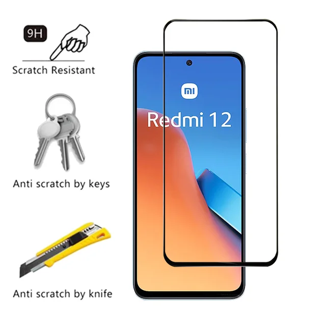 レドミノート12 プロ のための HD の保護ガラス Xiaomi Redmi 12 レドミノート12 プロ のための HD の保護ガラス Xiaomi Redmi 12