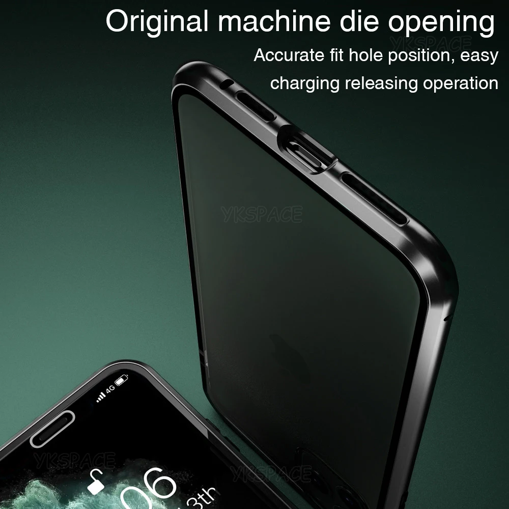Coque magnétique iPhone 13 Verrou sécurité 360° Double face