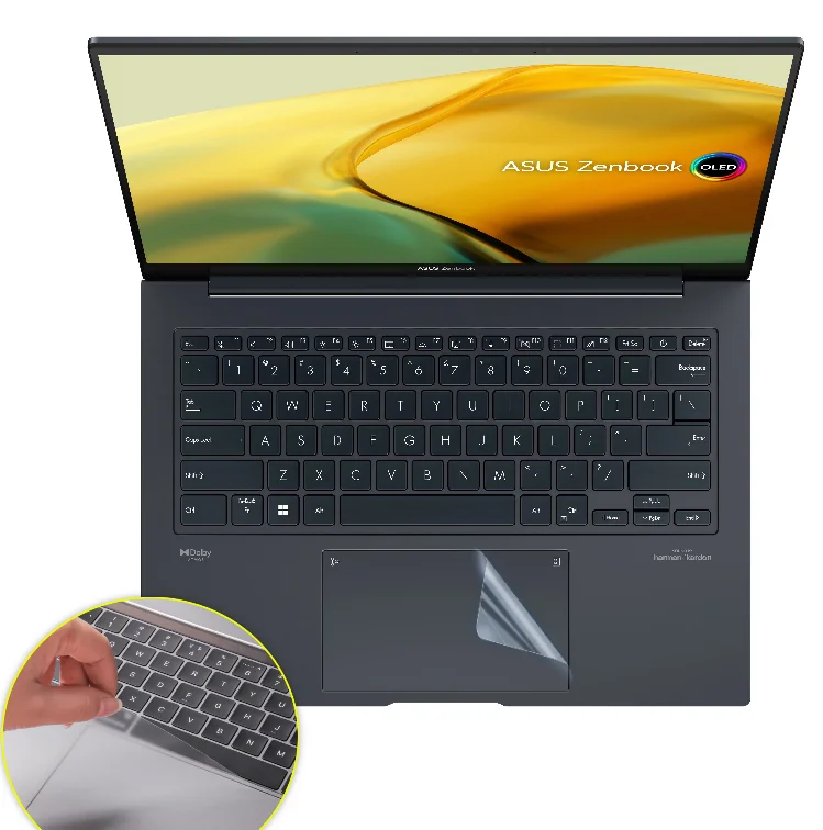 Per Asus Zenbook 14X Oled Q410Va Q410V Q410 Q420Va Q420V Q420 Va Touch Pad Matte Touchpad Pellicola Protettiva Sticker Protector