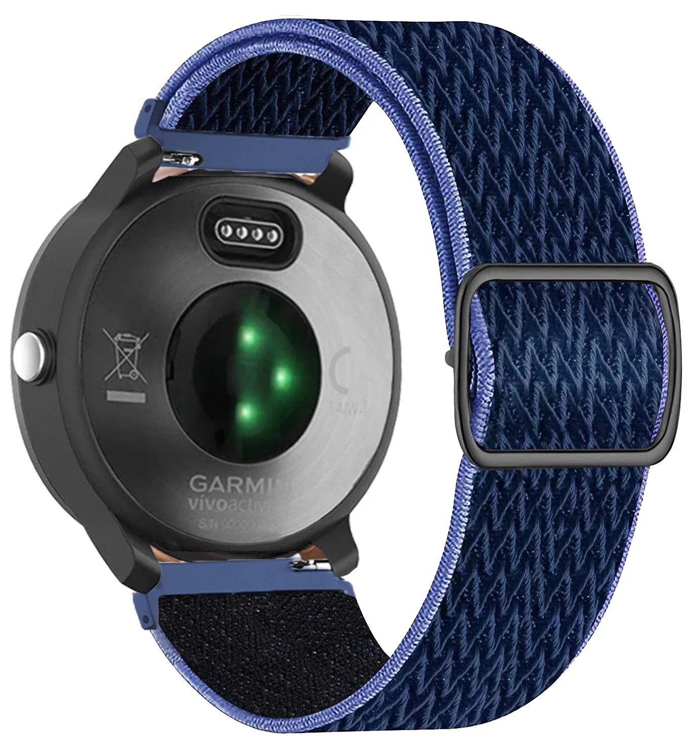 Premium Nylon Elastic Wristband Bracelet for Smartwatches - 20mm/22mm Strap Accessories