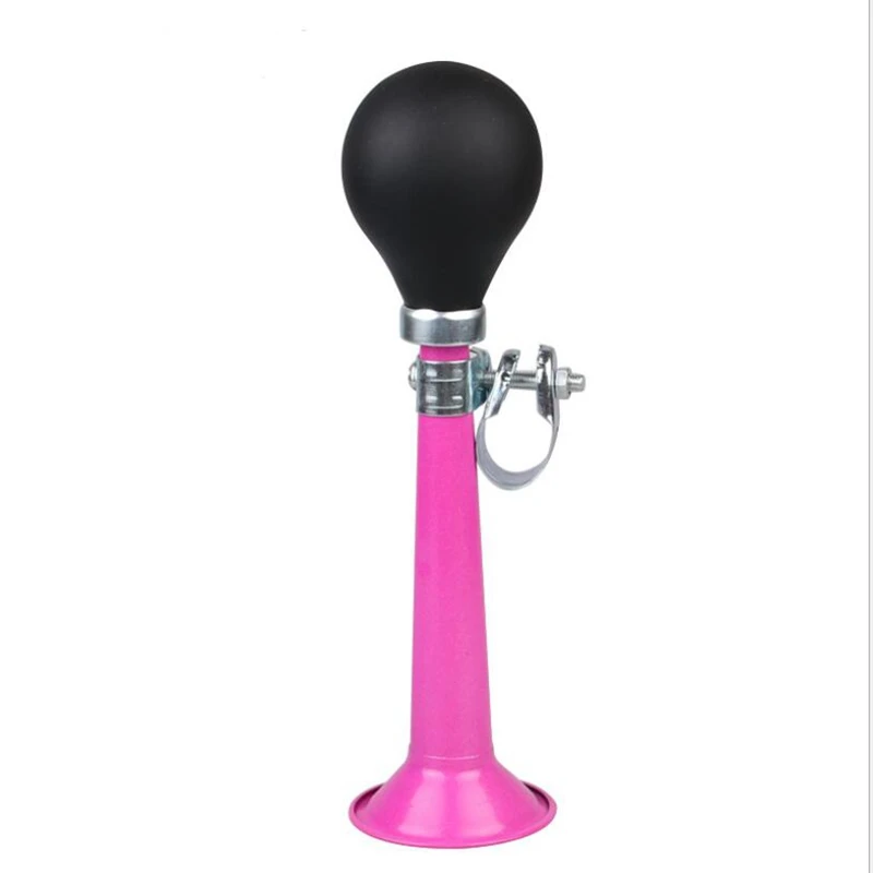 Bicycle Horn Cycling Metal Air Bugle Trumpet Squeeze Rubber Bulb The bicycle bell is ringing