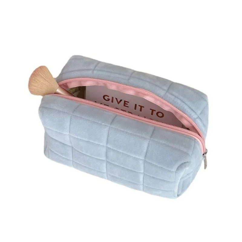 

2022 женские косметички, мягкая плюшевая косметичка, пушистая косметичка для хранения косметики, дорожная сумка для хранения косметики, дамская сумочка в подарок