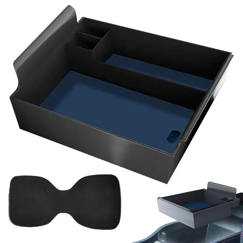 

For BYD Atto 3 Yuan Plus 2022-2023 Years Car Center Console Storage Box Armrest Box Storage Tray BYD Act 3 Car Accessories