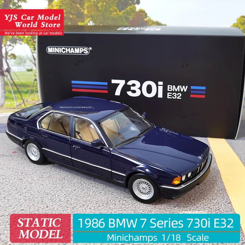 Minichamps 1:18 BMW 730i (E32) 1986 Burdeos Red Metálico
