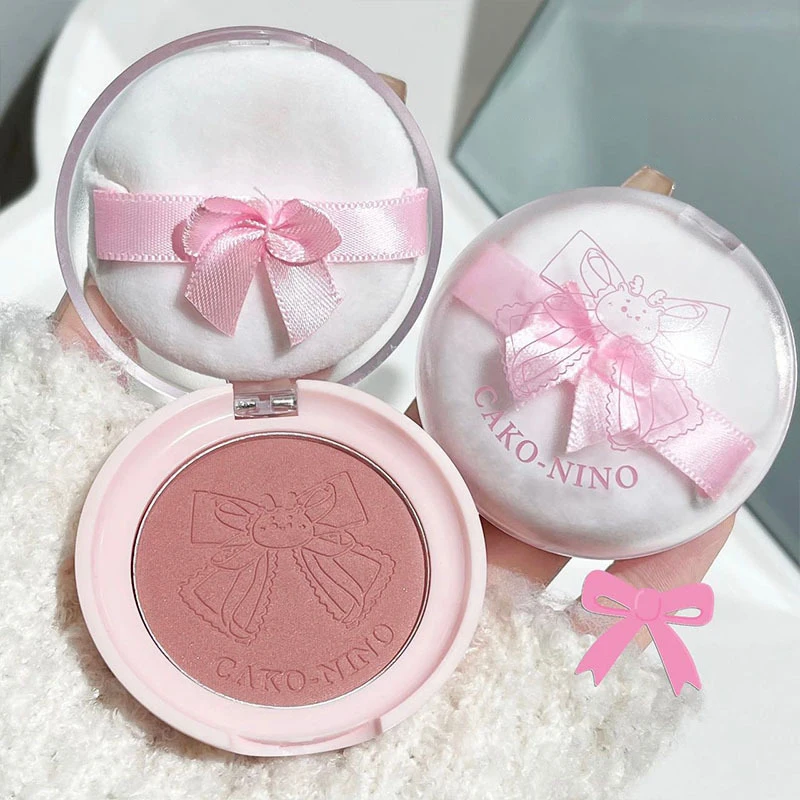Face Blusher Matte Natural Cheek Tint Brighten Face Waterproof Cheek Contouring Cosmetics Blush Powder Soft Female Makeup 6