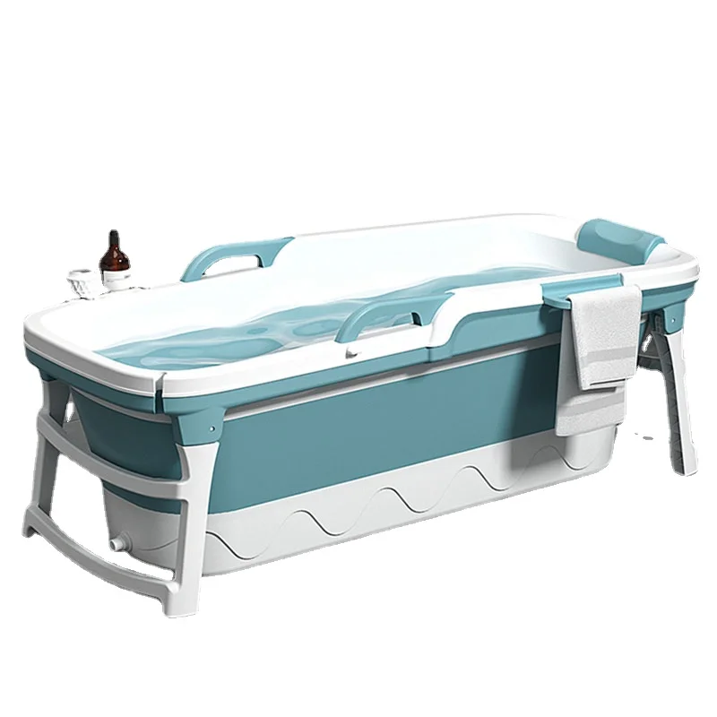 Couvercle de Baignoire Hydromassage pour Adulte, Couverture Antidérapante Japonaise d'Extérieur, Grande Pliable, Tina Para Pédicure