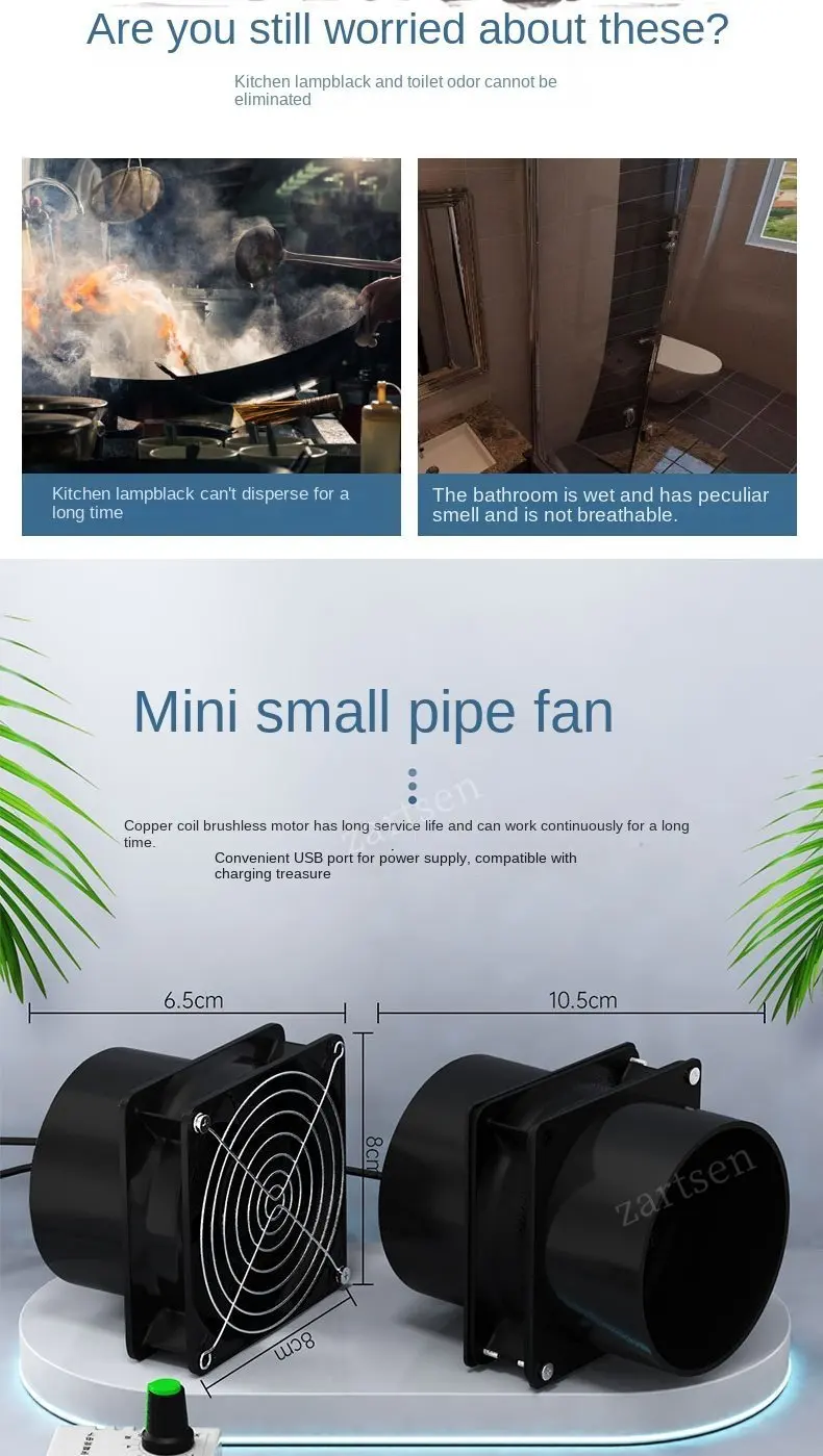 USB Adjustable Speed Solder Smoke Absorber Fume Extractor With Pipe Duct Exhaust And Ventilation Tube - View #13