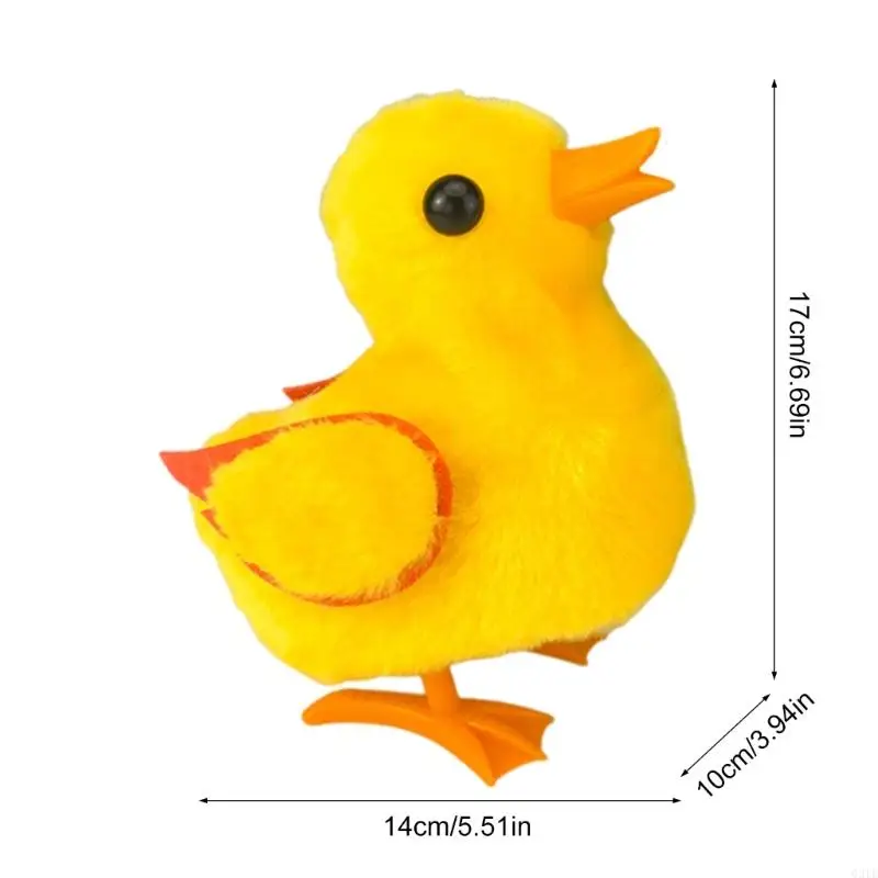 Musical Electric Plush Duck Toy Quacking Walking Soft Stuffed Animals Christmas Birthday Gifts for Kids Toddlers