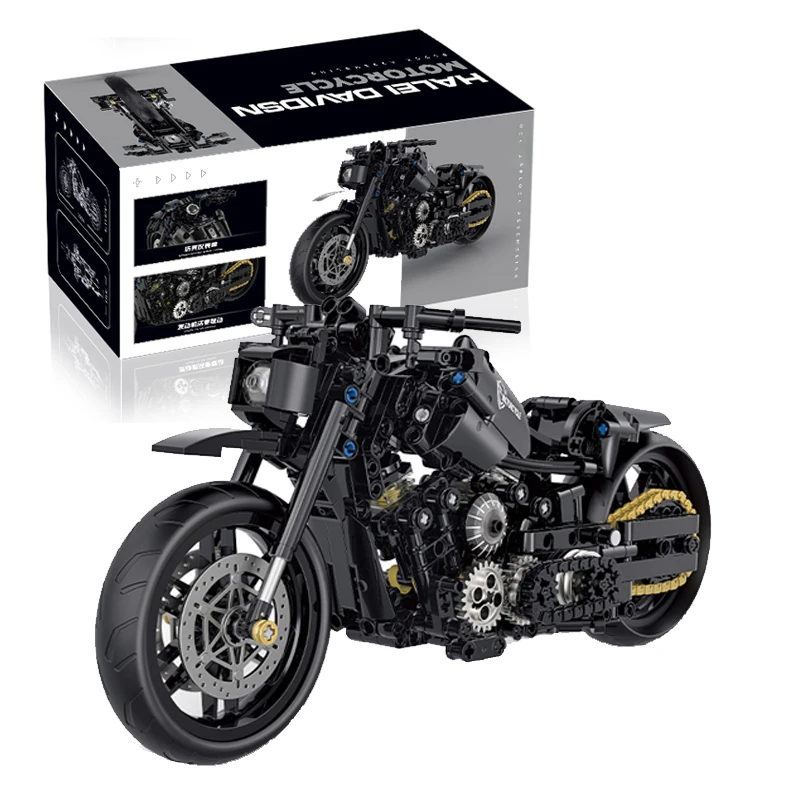 Motocykl Harley Davidson z Klocków za $13.92 / ~58zł