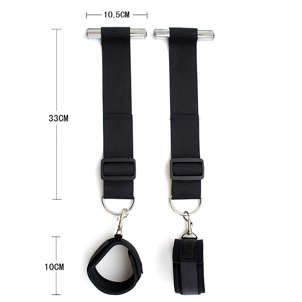 Women Door Hanging Handcuffs BDSM Restraint Handcuff Sex Toys SM Slave Role Play Hand Cuffs Adult Couple Erotic Games Sextoys