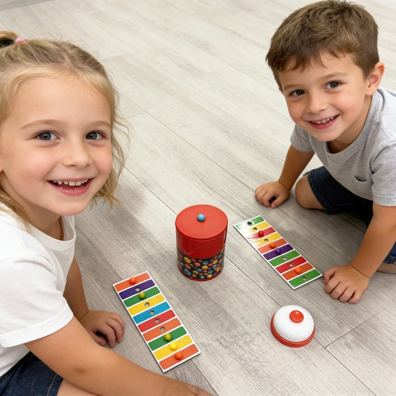 빠른 구슬 잡기 보드 게임, 재미있는 매치 전략 게임, 흥미진진한 벨 소리가 있는 2인용 게임, 어린이와 성인의 상호작용에 적합