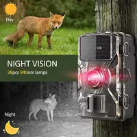 Caméra de chasse à infrarouge sauvage, Vision nocturne, mouvement extérieur, jeu de piste, suivi activé, piège Photo, Surveillance sauvage 2