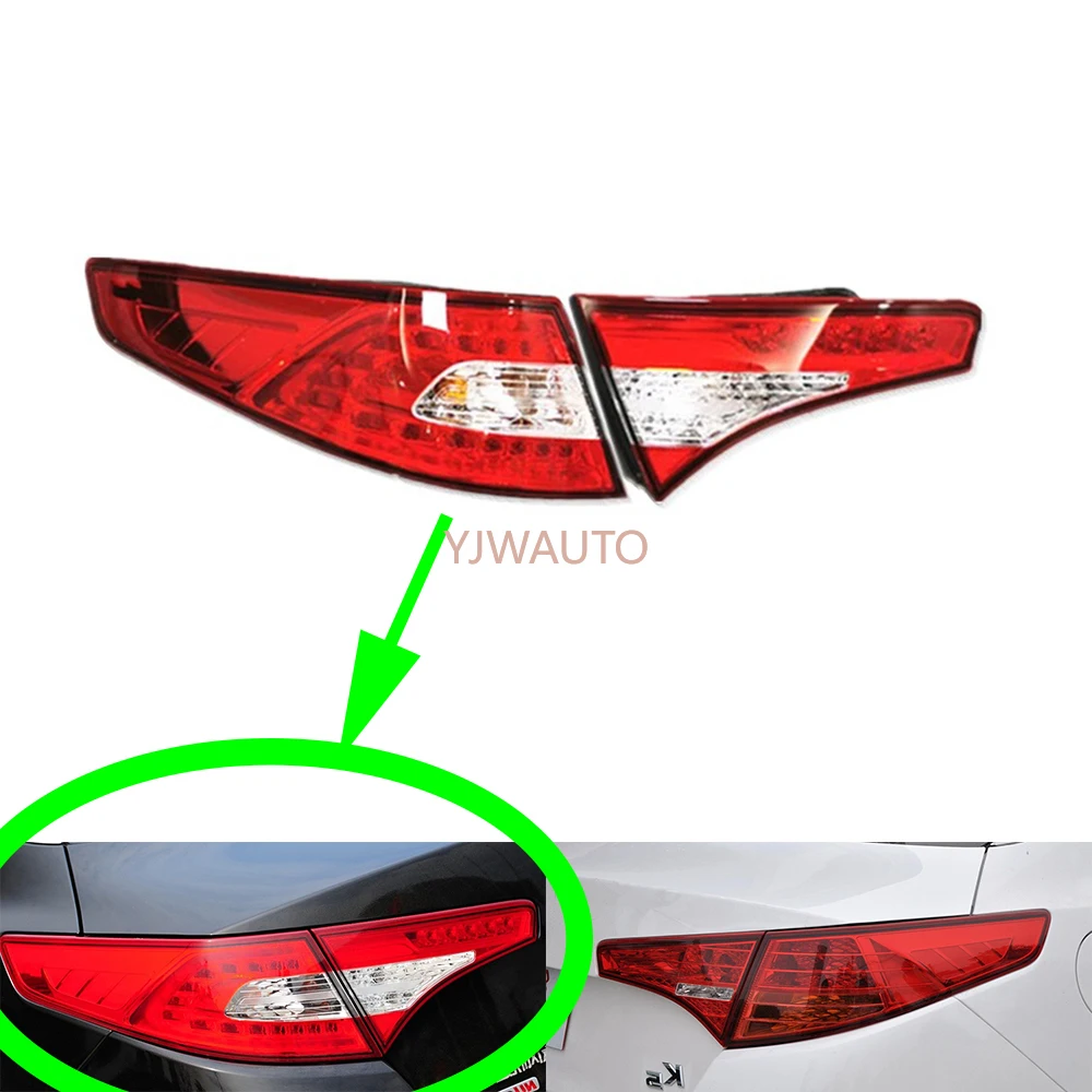 

For Kia K5 Optima 2011-2013 Taillights Car Tail lamp Reverse Park lamp Shell Brake Lamp Rear Turn Signal Light Assembly