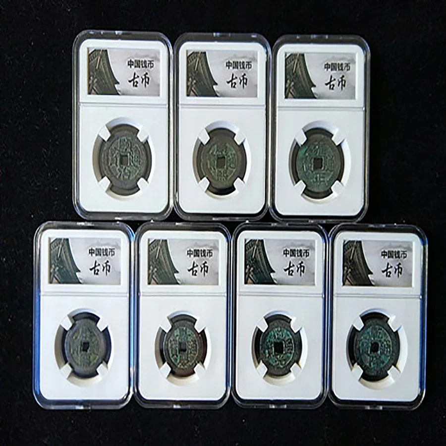 Big size 41-61mm Transparent Plastic Coin Holder Professional Coin Display Slab Grade Coins Storage Case Organizater case 2
