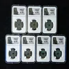 Big size 41-61mm Transparent Plastic Coin Holder Professional Coin Display Slab Grade Coins Storage Case Organizater case 2
