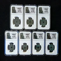 Big size 41-61mm Transparent Plastic Coin Holder Professional Coin Display Slab Grade Coins Storage Case Organizater case 2