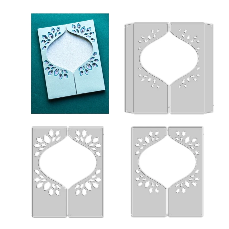 

Twinkle Frames Birch Press Metal Cutting Dies Layer Frames Scrapbooking For Paper Making Beautiful Pattern Embossing Card Craft