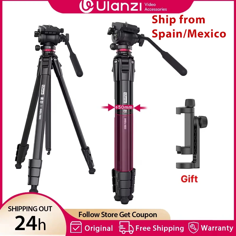 Ulanzi-TrépieddevoyagevidéoOMBRA1.6M,Panoramaà360°,DragsaupoudrerUAE,Chargemaximale6kg,PlaquesuisseArcapourappareilphotoreflexnumérique-AliExpress44