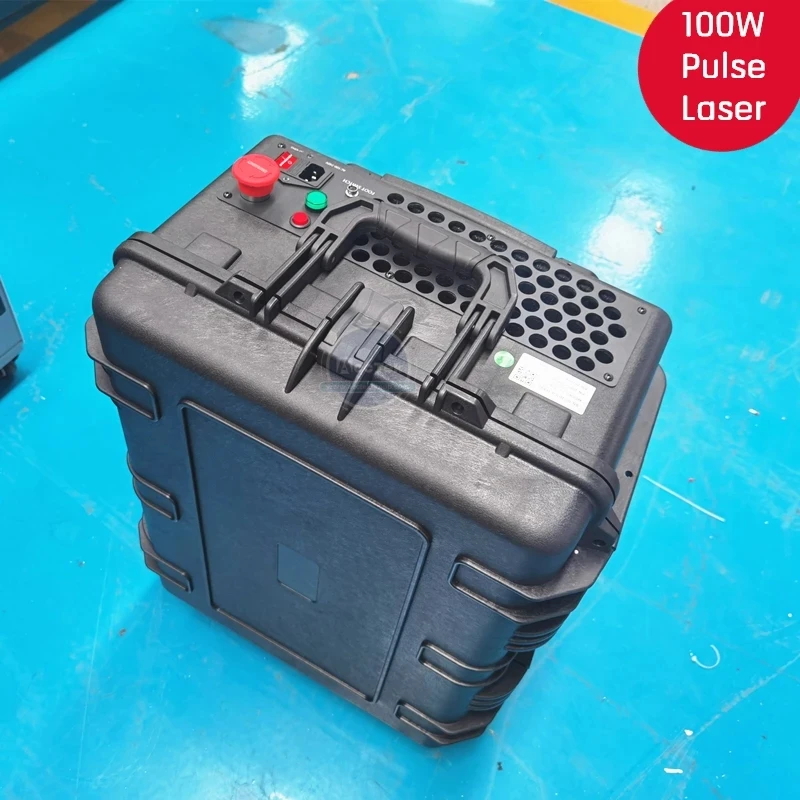 

Высококачественная мини Импульсная Лазерная машина для удаления ржавчины, лазерная Очистительная Машина для краски