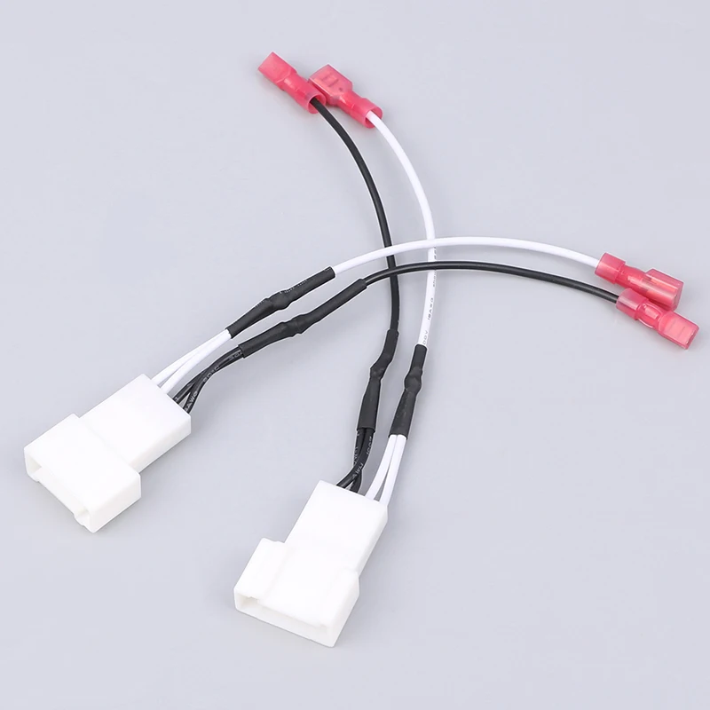 Audio Cable Car Wire Cable Adapter Audio Speaker Cable Car Stereo Accessories Audio Speaker Wiring Kit Electronic Wire Cable Electrical Wire Cable 2Pcs Car Tweeter Dash Front Speaker Wire Harness Cable Adapter Fit for Toyota Tacoma 2016 2017 2018