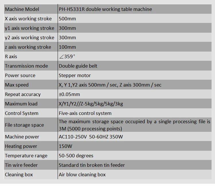 5331R Soldering Robot 5 Axis PCB Soldering Machine XYZ Robotic Soldering Machine For SMD 6