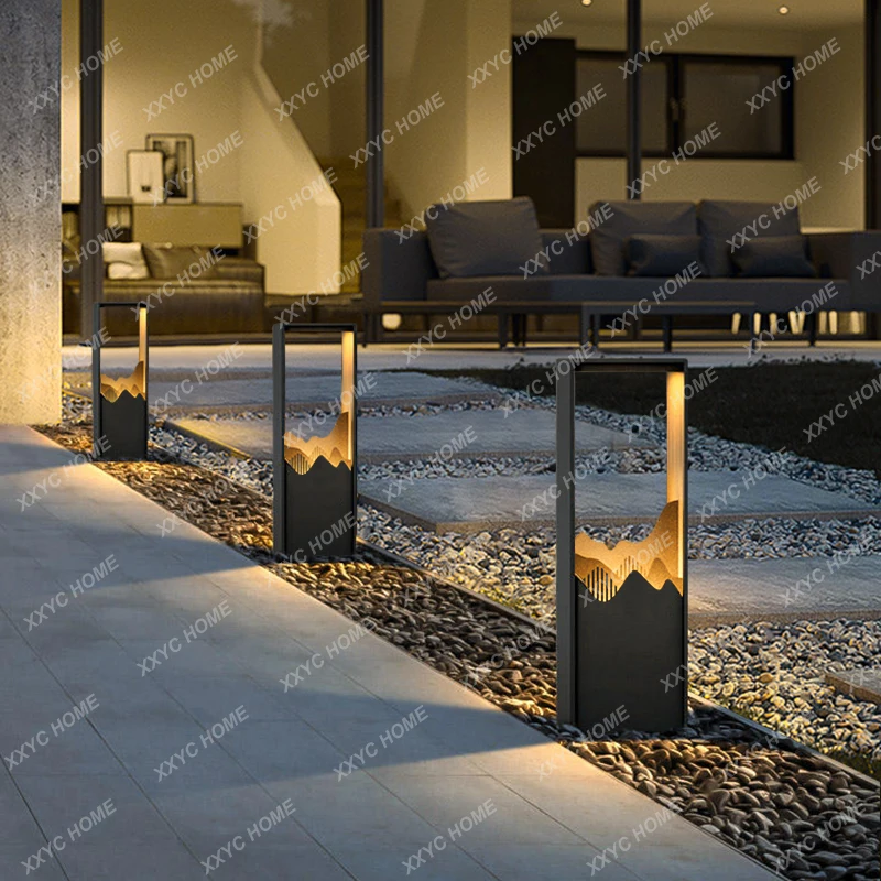 

Solar Lawn Lamp Outdoor Waterproof Outdoor Garden Landscape Lamp Villa Decoration Floor Lamp