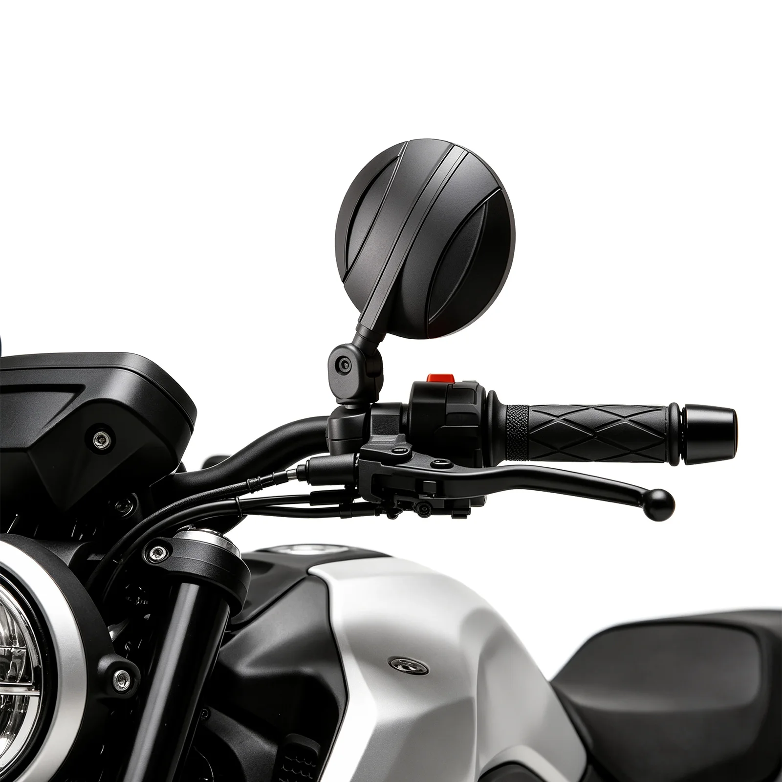 오토바이 핸들바 미러 Husavarna 701 SM/Enduro FC350/450 FE250/350/501/450 TC125 용 원형 후방 광각 미러