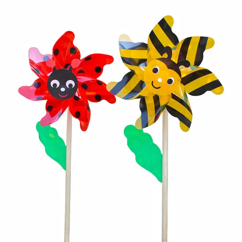 

Balcony Viewing Windmill Wind Spinner Pinwheels Home Garden Yard Decoration Kids Ornaments