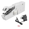 Portable Electric Sewing Machine Set Mini Household Handy Stitch  Stitch Sew Needlework Clothes Handheld Electric Sewing Machine 3